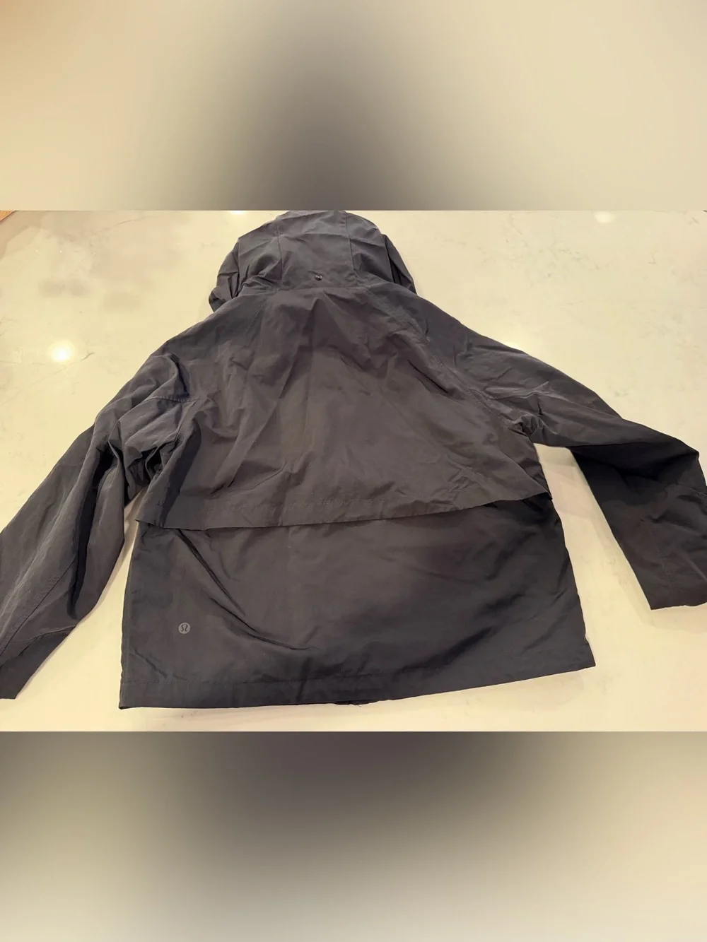 lululemon athletica Black Zip-Up Windbreaker Jacket